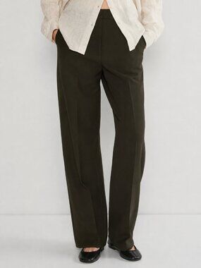 Aritzia Babaton Agency Pant Softly Structured High Rise Trouser Pant Size 4